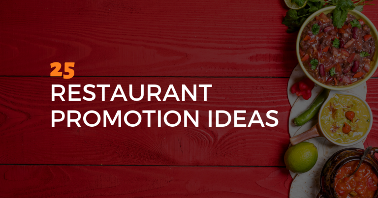 25 Restaurant Promotion ideas